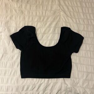 American Eagle Ribbed Crop Top